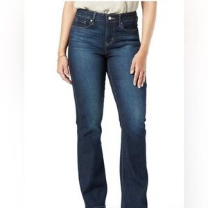 Levi's Signature At Waist Bootcut Jeans Stretch Size 18